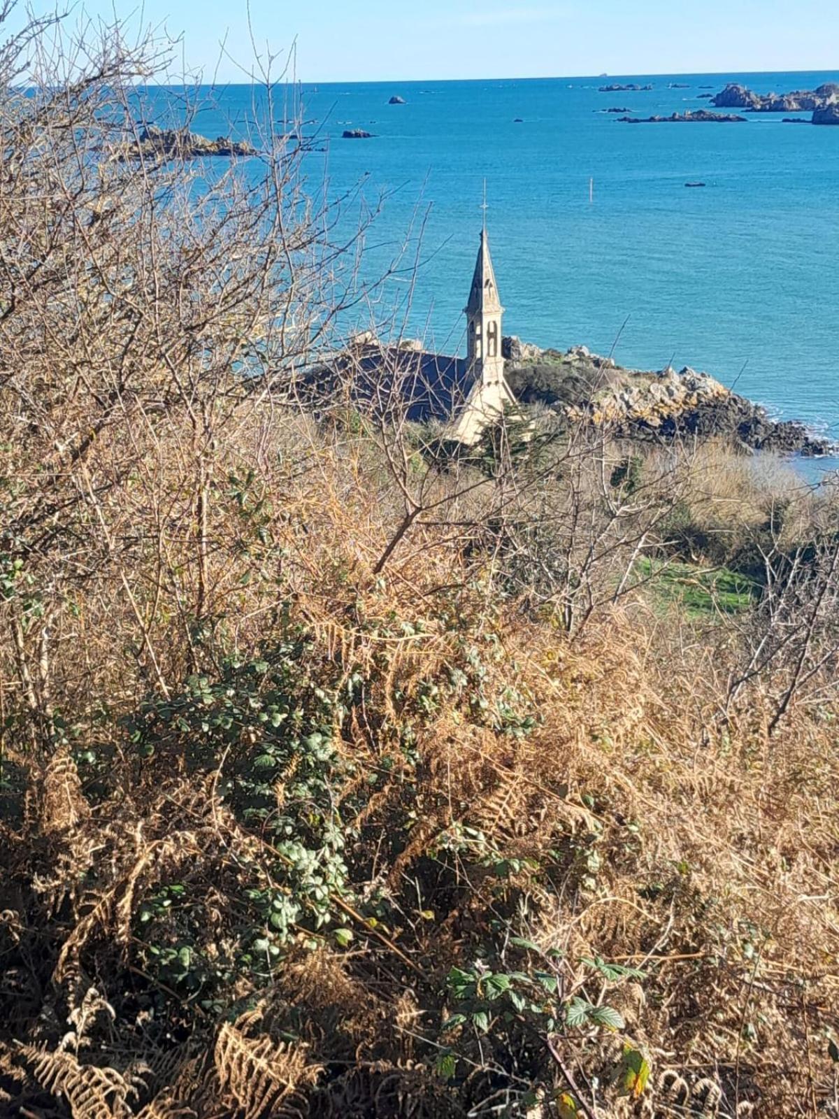 Chambre D'Hote Proche Mer Yvias Esterno foto